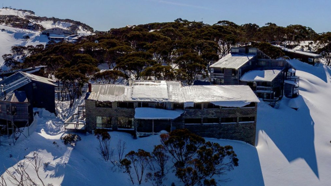 B'Rush Ski Club aerial view outback